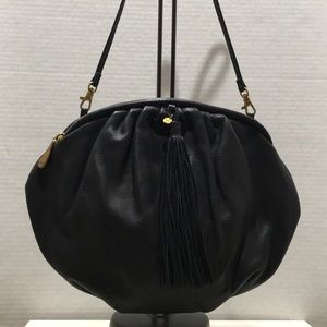 HOBO THE ORIGINAL Black Leather Crossbody